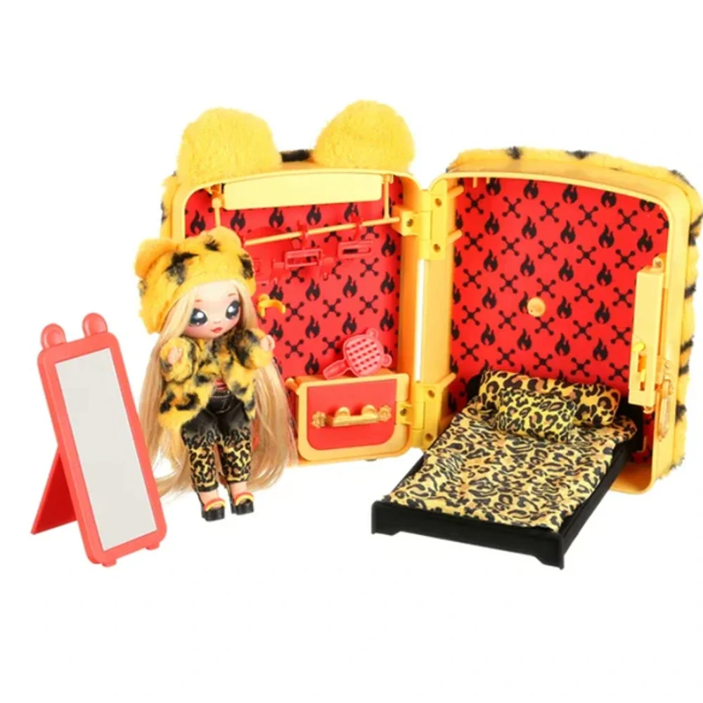 Na! Na! Na! Surprise Jennel Jaguar Backpack Bedroom Playset NWT